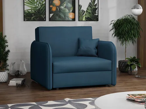 MIRJAN24 Schlafsofa Viva Loft I mit Schlaffunktion und Bettkasten - Stilvolles Schlafsofa mit praktischer Schlaffunktion und Bettkasten. Maße: 95x98x85 cm. Ideal für kleine Räume und vielseitig einsetzbar. Lieferung bis zur Wohnung, einfache Montage.
