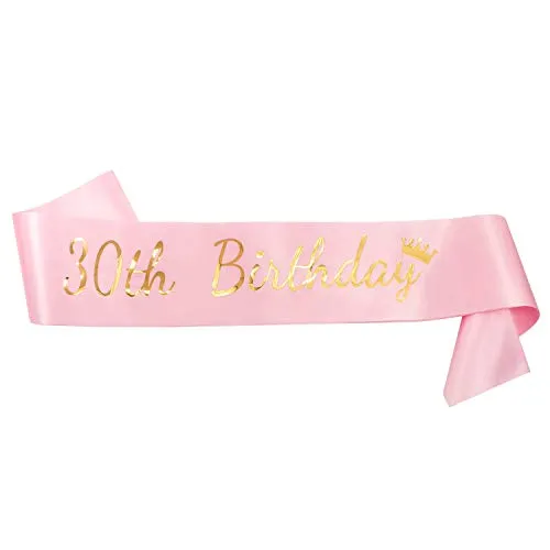 Oblique Unique® 30 th Birthday Schärpe von Oblique Unique