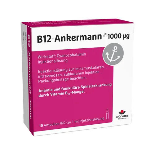 B12 Ankermann 1.000 ?g Ampullen 10X1 ml