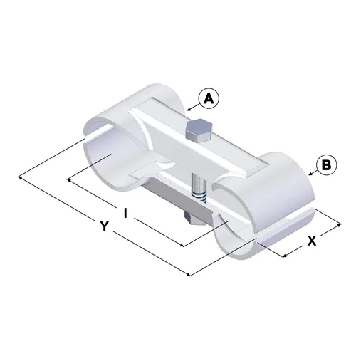Produktbild Doppelschelle, A 1 1/4
