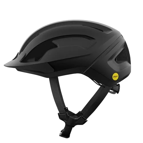 POC Unisex-Adult Omne Air Resistance MIPS Fahrradhelm, Uranium Black Matt, L (56-61cm)