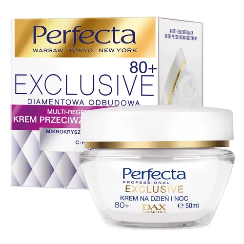 Perfecta Exclusive 80+ Creme Anti-Falten Hautpflege Tagespflege Damen 50 ml