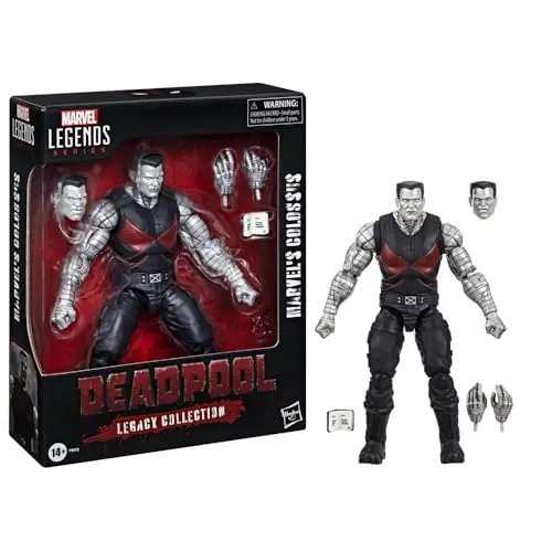 Marvel Legends Colossus Figur - Deadpool & Wolverine - Action- & Spielfiguren, detailgetreue 16 cm Figur von Colossus, perfekt für Sammler und Fans der Marvel Studios.