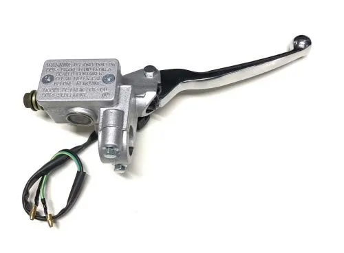 Streetparts24 Bremspumpe Bremszylinder rechts inkl. Bremshebel passend für Kymco Agility 50/125 – Erstausrüsterqualität, für 22 mm Lenker