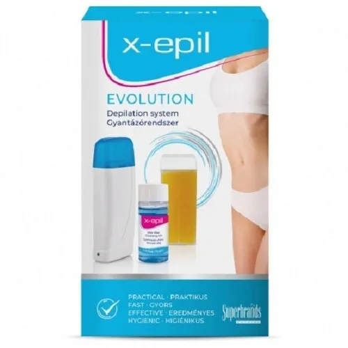 X-Epil Evolution, Wachspatrone 100 ml Set, Waxing, Enthaarungs-Set