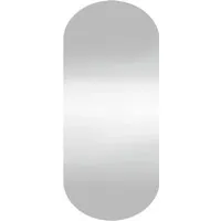 vidaXL Ovaler Wandspiegel 35x80 cm aus Glas - Eleganter Standspiegel in klassischem Design, ideal für kleine Räume. Klare Spiegelung und vielseitig einsetzbar in jedem Raum für eine stilvolle Note.