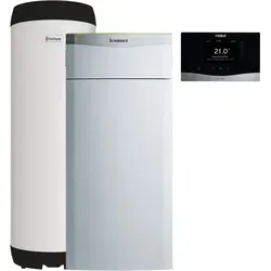 Produktbild Vaillant Paket 4.6301 flexoTHERM exclusive VWF 57/4, Sole/Wasser-Wärmepumpe 5 kW