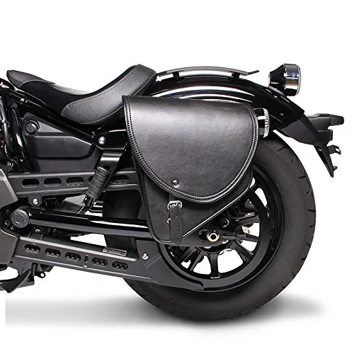 Satteltasche für Suzuki Intruder M 1800 R Indiana Schwarz Links