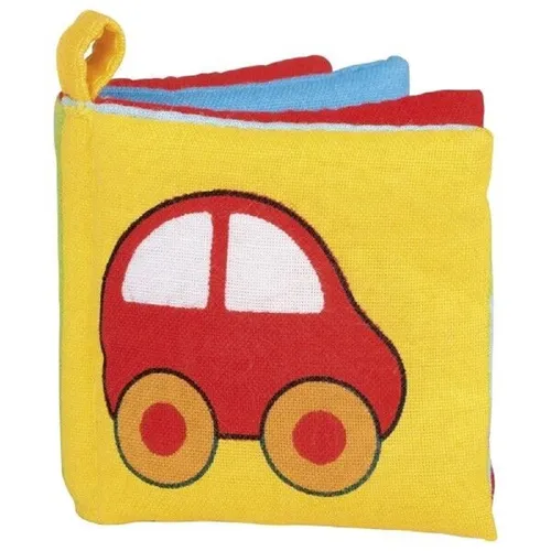 goki cause Bilderbuch Auto Traktor m. Quietscher Babybilderbuch Textilbuch 65146