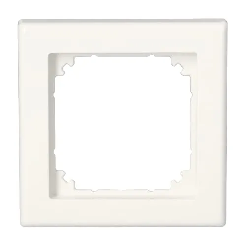 Schneider Electric Merten M-Smart-Rahmen für Schalter und Steckdosen, 1-Fach, polarweiss glänzend, Artikelnummer 478119