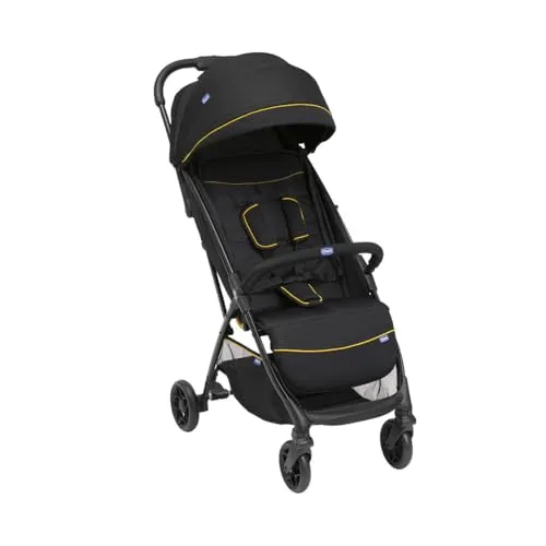 Chicco Glee Kinderwagen - Praktischer Kinderwagen für 0 Monate bis 4 Jahre, mit automatischem Kompaktverschluss und ausziehbarem Verdeck mit Lichtschutzfaktor 50+.