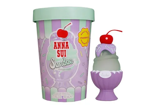 Anna Sui Eau de Toilette Violet Vibe 50 ml - Fruchtiger Duft mit Noten von Erdbeercreme und Apfelblüte. Ideal für einen frischen, lebendigen Auftritt. Genießen Sie den einzigartigen Stil von Anna Sui.