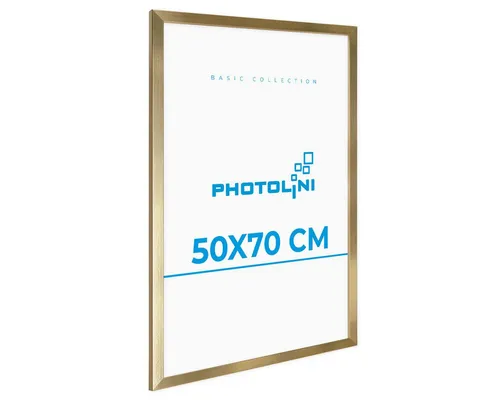 PHOTOLINI Bilderrahmen Poster-Einzelrahmen Modern Schmal