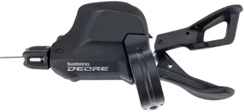Shimano LINKGLIDE Schalthebel Deore SL-M5130 mit Ganganzeige - 10-fach Trigger-Schalthebel mit Schelle, ideal für präzise Gangwechsel und optimale Kontrolle beim Mountainbiken.