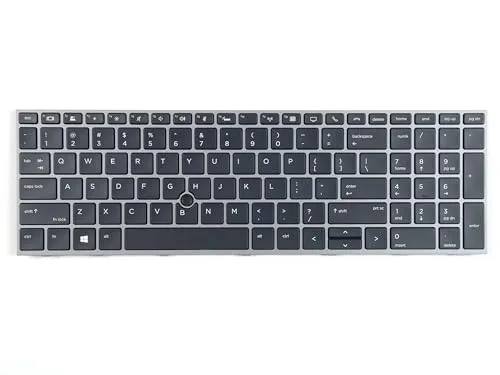 tradebit - Tastatur für HP ZBook 15 G5 15 G6 17 G5 17 G6 LED QWERTY US