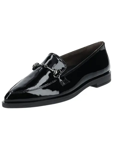 Paul Green Slipper aus Lederimitat in Schwarz, Größe 38 EU - Halbschuhe in elegantem Design mit 2 cm Blockabsatz, ideal für den Alltag und angenehm zu tragen dank der hochwertigen Lederinnensohle.