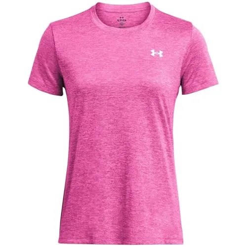 Under Armour Damen Tech SSC-Twist Shirt in pink von Under Armour