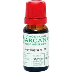 Staphisagria LM 6 Dilution 10 ml