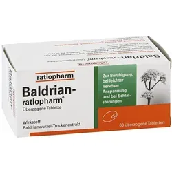 Baldrian ratiopharm überzogene Tabletten