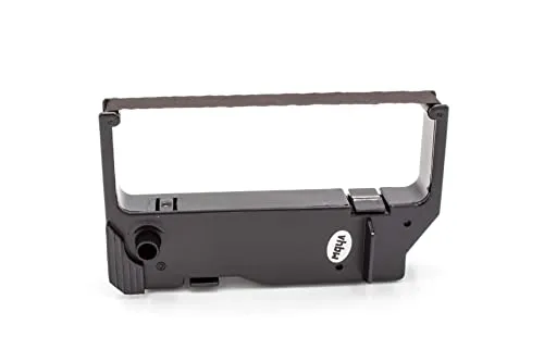 vhbw Farbband Schriftband kompatibel mit Star SP212, SP216, SP298, SP512, SP542 Nadeldrucker, Bondrucker - Schwarz - Ersatz für RC-200B, 30980112