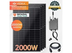 Balkonkraftwerk 2000W