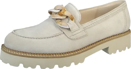 Gabor Shoes Slipper - Beige Glattleder Größe: 39 Normal