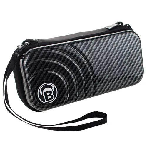 Bull's Orbis HS Darttasche Carbon S | Dart Tasche Darts Dartaufbewahrung schwarz