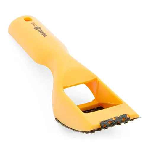 Gipskartonplattenraspel 60 x 40 mm klein Griff Kunststoff Gipskarton Holz Laminat Hobel Trockenbau Kantenhobel Feile