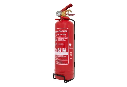 Sensorit Pulver-Feuerlöscher 1kg Feuerlöscher, Pulver, (1-St)