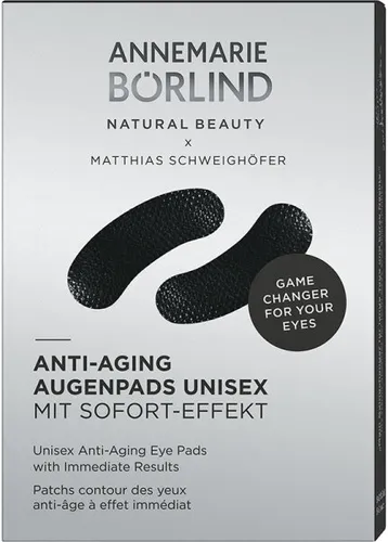 ANNEMARIE BÖRLIND Anti-Aging Augenpads Unisex - 5 x 2 Stk. - Augenpflege für alle Geschlechter: Diese Anti-Aging Augenpads bieten sofortige Feuchtigkeit, reduzieren Schwellungen und Falten für eine frische Augenpartie.