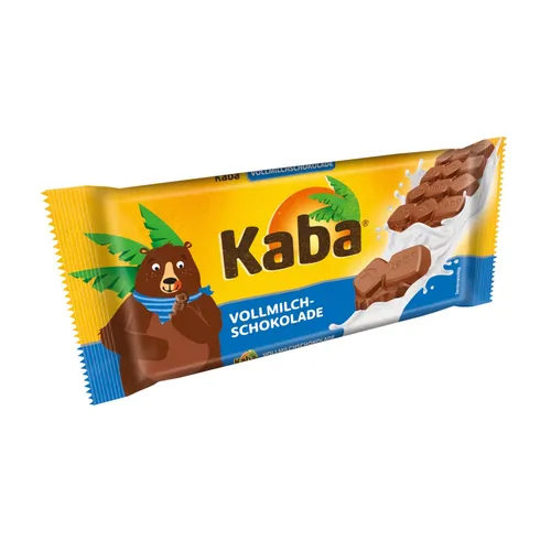 Kaba Tafel Vollmilchschokolade mit einer cremigen Textur Packung 90g