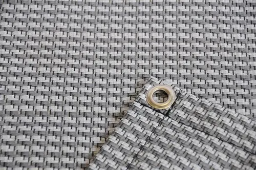 Via Mondo Zeltteppich Premium, grau, 250x600cm