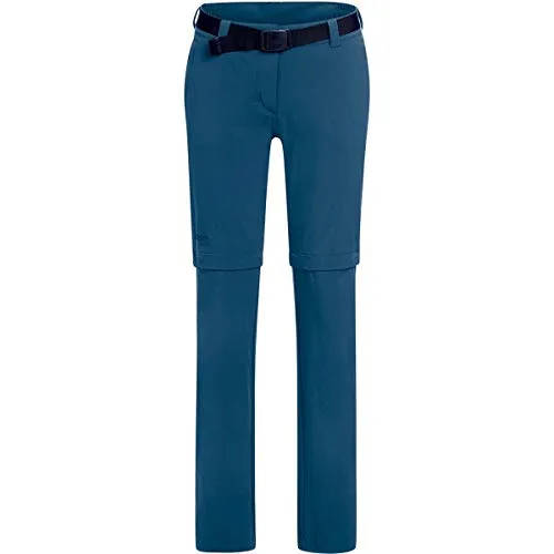 Maier Sports Nata 2 ensign blue (M10383) 42 - Flexibel und funktional - Wanderhosen für Damen mit Zip-Off-Funktion, ideal für wechselnde Wetterbedingungen. Das elastische mSTRETCH Pro 4 Material bietet optimale Bewegungsfreiheit und die PFC-freie Imprägnierung schützt vor Regen.
