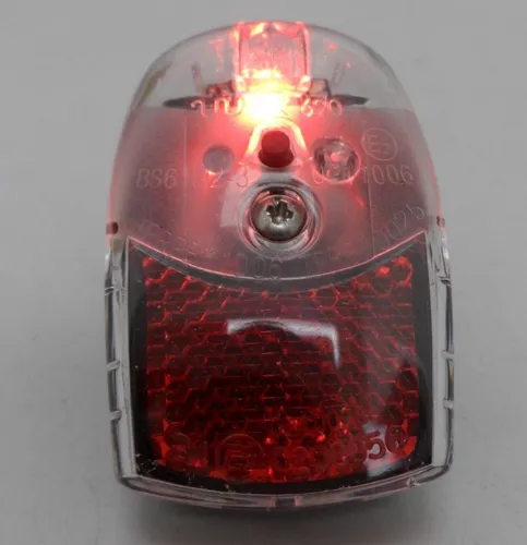 Fahrrad Rücklicht LED 8 Candela Spanninga Pixeo Xb On/Off schwarz 2x AAA 40 gr