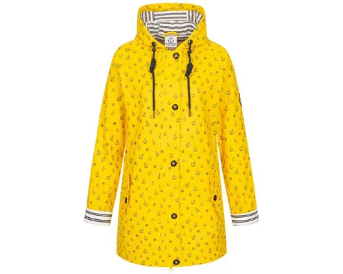 DEPROC Active Regenjacke ANKERGLUTZAUBER - auch in großen Größen erhältlich - Funktionsjacken, atmungsaktiv und wasserdicht, ideal für Trekking und Wandern, auch in großen Größen verfügbar.