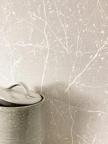 Newroom Vliestapete Beige Floral Äste
