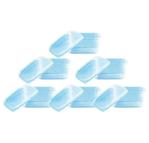 Lauroo Obstschale Feinkostbecher mit Deckel 250ml - 250 Stück - Praktische Feinkostbecher mit 250 ml Fassungsvermögen, ideal für die hygienische Aufbewahrung von Speisen. Robust, spülmaschinengeeignet und mehrfach verwendbar – perfekt für Gastronomie und Catering!