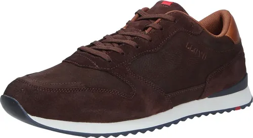LLOYD Herren Halbschuhe Edmond - Elegante Low-Top Sneaker - Herren-Sneaker mit genarbtem Leder und rauem Leder, flache Gummisohle für optimalen Komfort, ideal für Freizeit und Alltag.