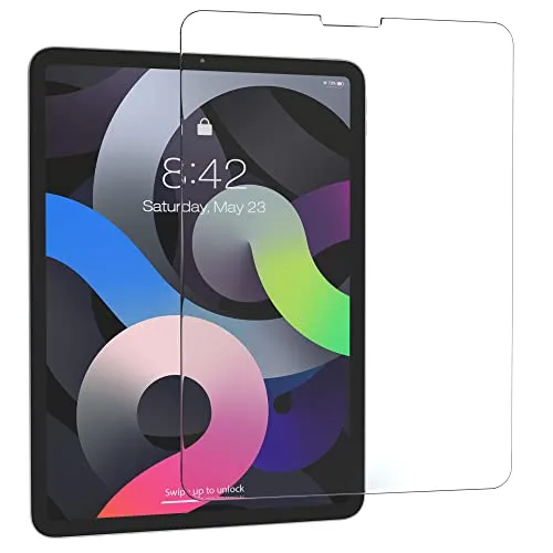 EAZY CASE - Displayschutzfolie kompatibel mit iPad Air 4 / Air 5 2020/2022 Displayschutz Glas 10,9 Zoll Glasfolie 9H Härte 0,3mm dünne Tabletschutzfolie Tablet Schutzglas Folie Transparent Ultra Klar