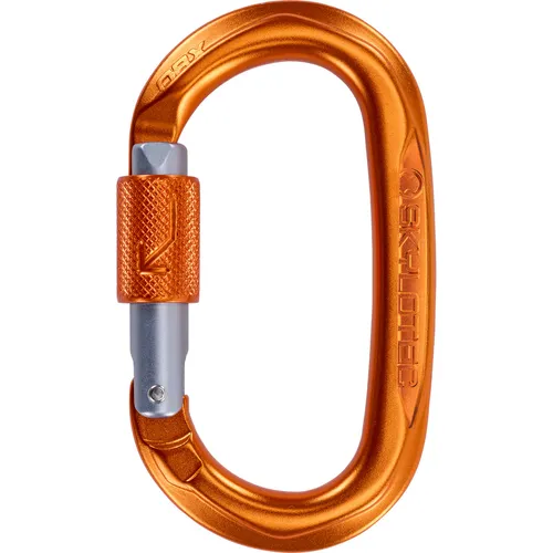 Skylotec Obx Brilock Karabiner (Größe One Size, orange) in orange von Skylotec