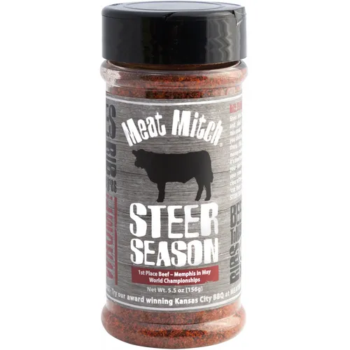 Meat Mitch Steer Seasoning BBQ Steakgewürz 176 g Gewürzzubereitung
