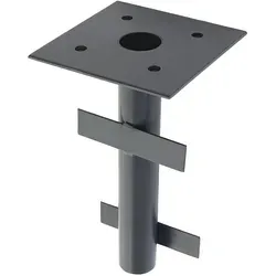 Mendler Bodenhülse HWC-A96 - Robuster Bodenanker für Ampelschirme - Sonnenschirm-Zubehör für Luxus-Ampelschirme, bietet unsichtbare Stabilität und maximiert die nutzbare Fläche unter dem Schirm.