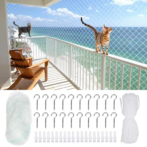 Katzennetz für Balkon, 3x8