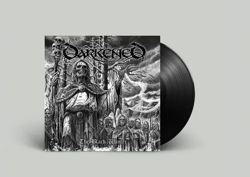DARKENED - the black winter LP black