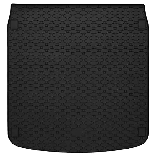 AZUGA Gummi Kofferraummatte mit erhöhtem Rand passend für Audi A4 Avant ab 10/2015-2024 (B9/8W) AZ31100100 Kofferraumwanne