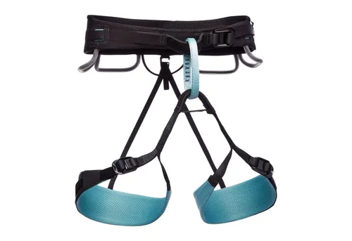 Black Diamond Damen Technician Klettergurt (Größe S | 69-76CM, türkis) - Hochtourengurt für Damen, robuster und leichter Klettergurt, ideal für alle vertikalen Abenteuer.