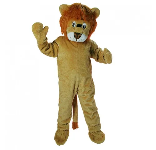 Orlob Maskottchen-Kostüm Löwe für Erwachsene - Maskottchen-Kostüme für Erwachsene, ideal für Veranstaltungen und Partys, aus 100% Polyester für hohen Tragekomfort und einfache Pflege.