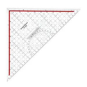 STANDARDGRAPH Schnellzeichendreieck 32,0 cm in weiß von STANDARDGRAPH