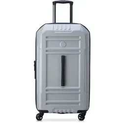 Delsey Rempart 73 cm Trolley - Grau XL mit erweiterbarem Volumen - Trolley in modernem Design mit 96 l Volumen, leisen Rollen und TSA-Zahlenschloss für sichere Reisen. Ideal für Urlaub und Geschäftsreisen.