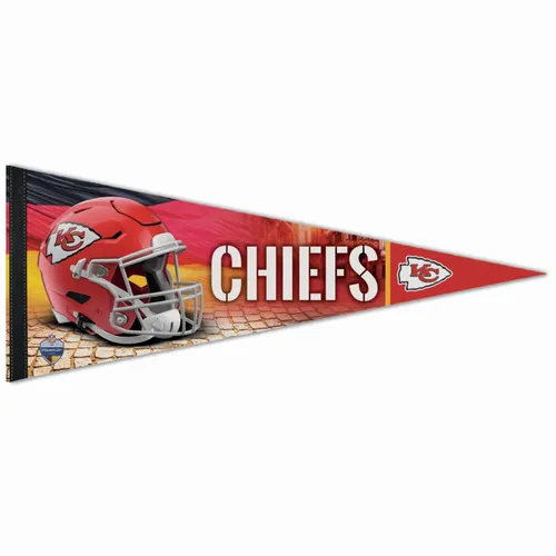 NFL Frankfurt Game Filz Wimpel 75x30cm Kansas City Chiefs